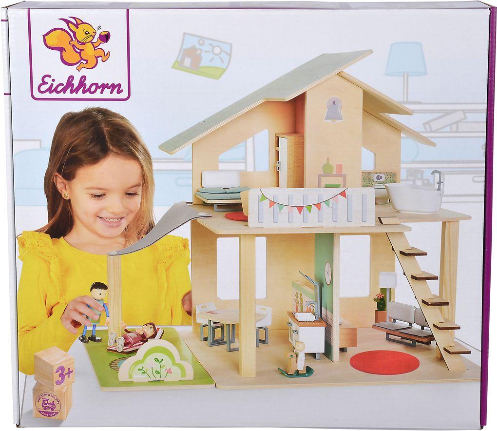 Eichhorn - Puppenhaus mit Möbeln