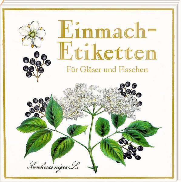 Etikettenbüchlein - Einmach-Etiketten (Sammlung Augustina)