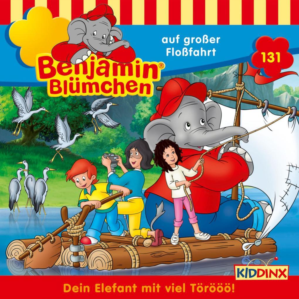 Benjamin auf großer Floßfahrt