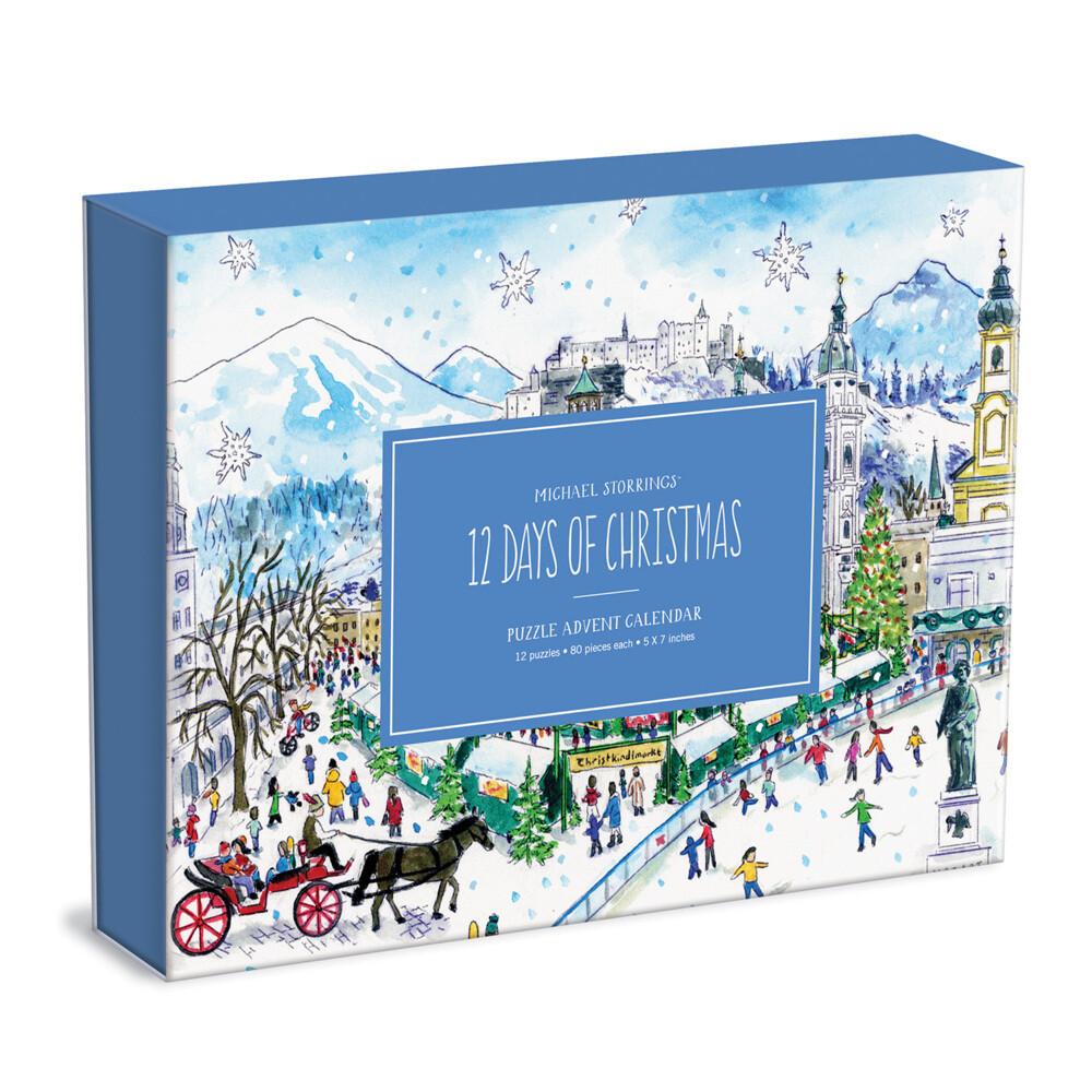 Michael Storrings 12 Days of Christmas Advent Puzzle Calendar