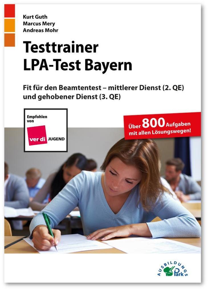 Testtrainer LPA-Test Bayern