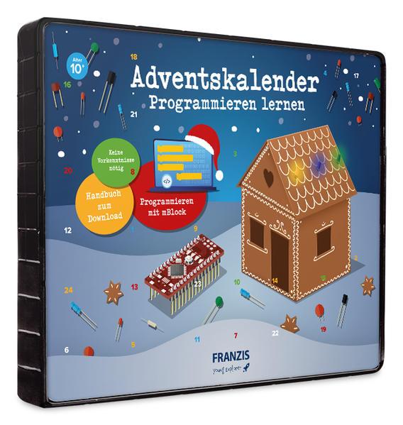 FRANZIS 67344 - Adventskalender Programmieren lernen. Programmieren mit mBlock. Keine Vorkenntnisse