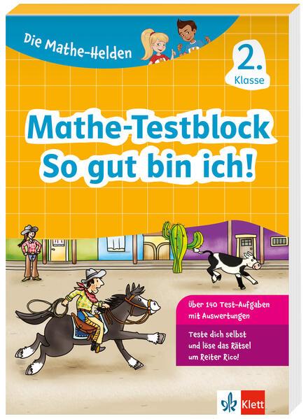 Die Mathe-Helden: Mathe-Testblock So gut bin ich! 2. Klasse