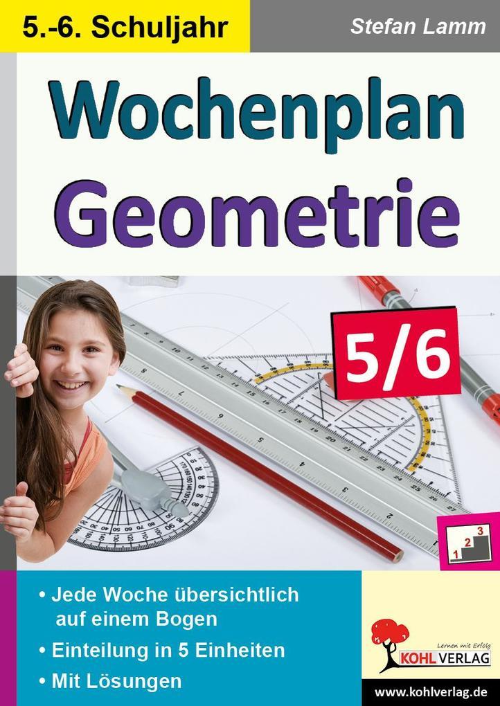 Wochenplan Geometrie / Klasse 5-6