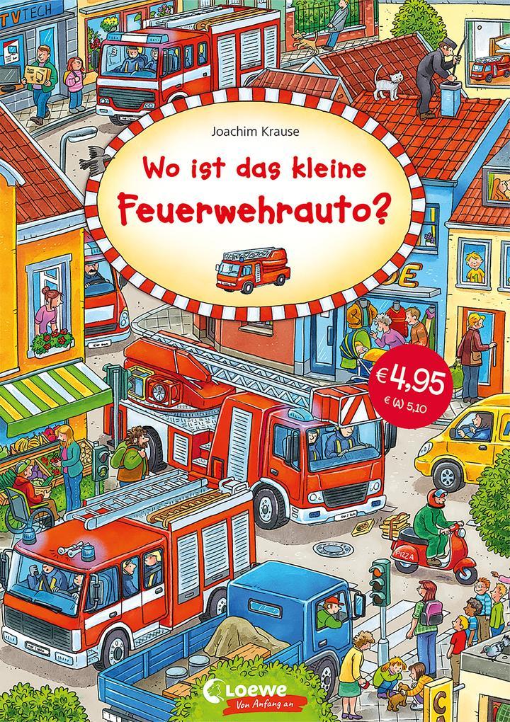 Wo ist das kleine Feuerwehrauto?