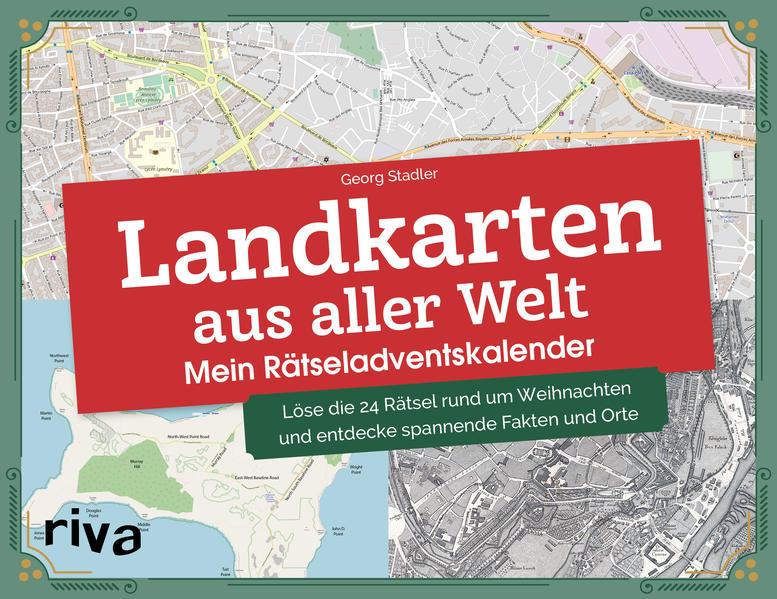 Landkarten aus aller Welt - Mein Rätseladventskalender