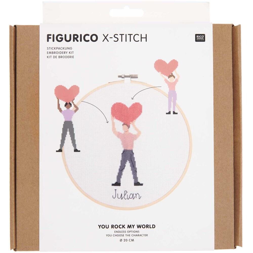 Stickpackung Figurico You Rock My World