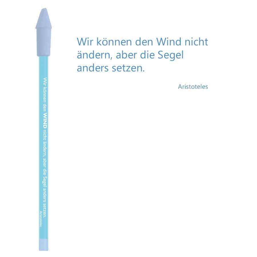 Bleistift blau, Aristoteles