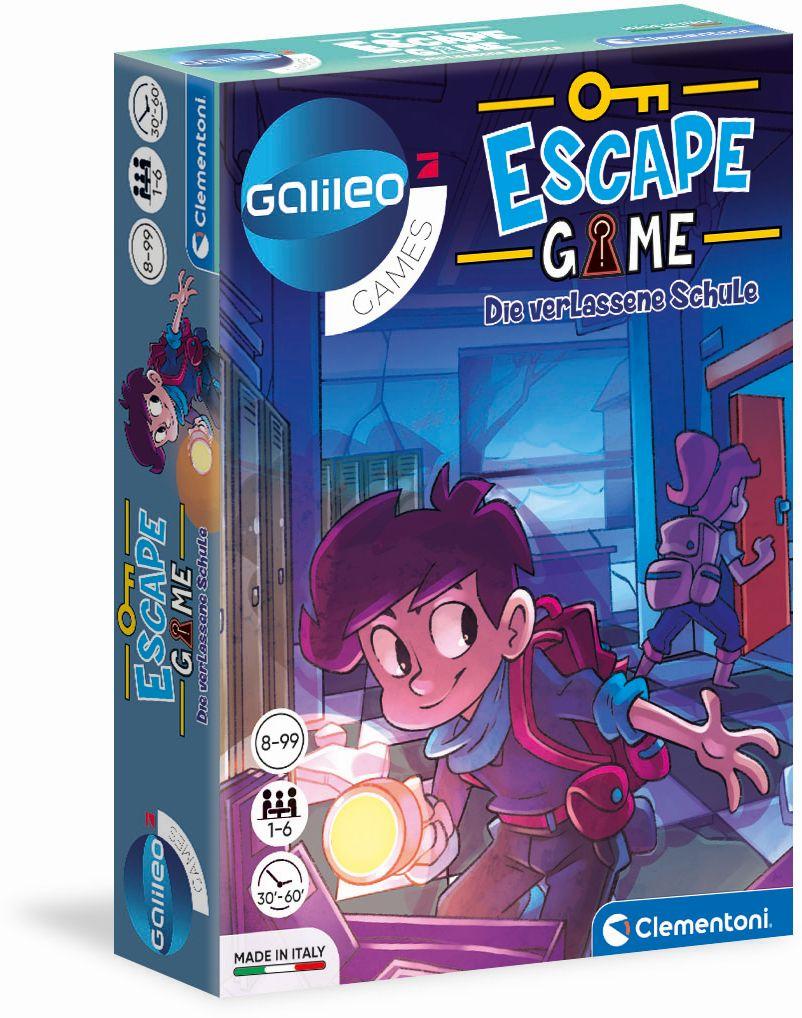 Clementoni - Escape Game - Die verlassene Schule
