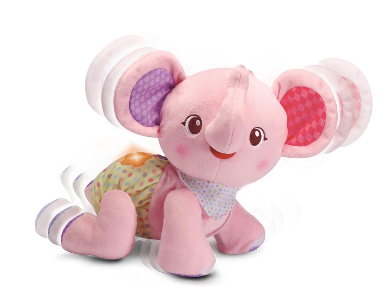 Krabbel-mit-mir-Elefant, pink