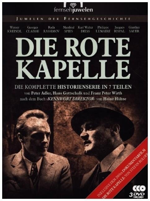 Die rote Kapelle - Der legendäre ARD-Fernsehfilm in 7 Teilen (3 DVDs)