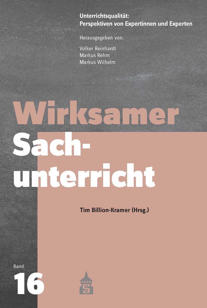 Wirksamer Sachunterricht