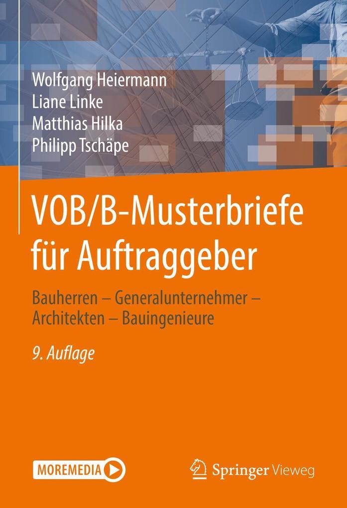 VOB/B-Musterbriefe für Auftraggeber