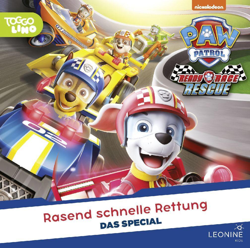 PAW Patrol - Rasend schnelle Rettung, 1 Audio-CD