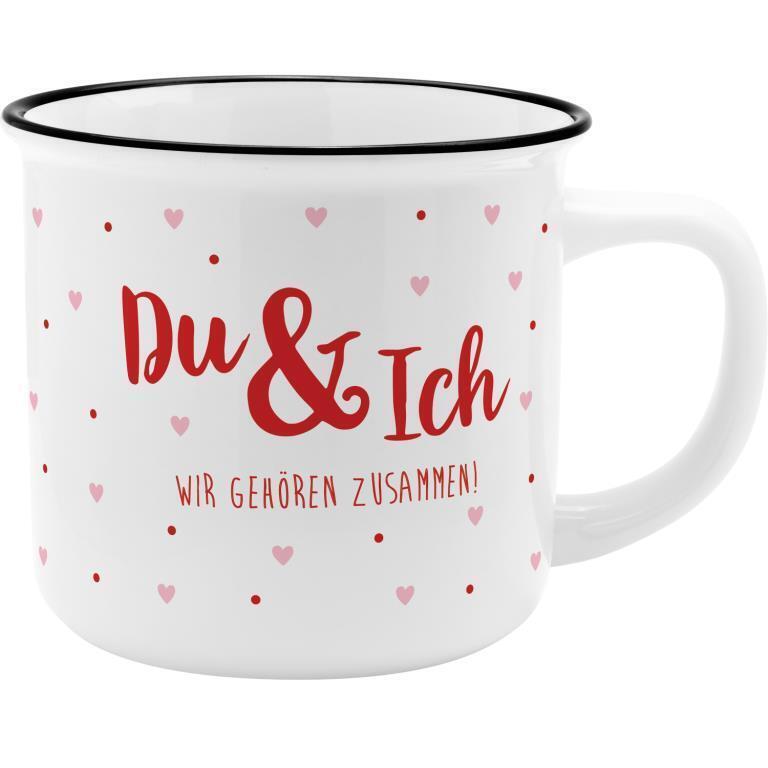 Becher "Du & Ich wir gehören zusammen!"