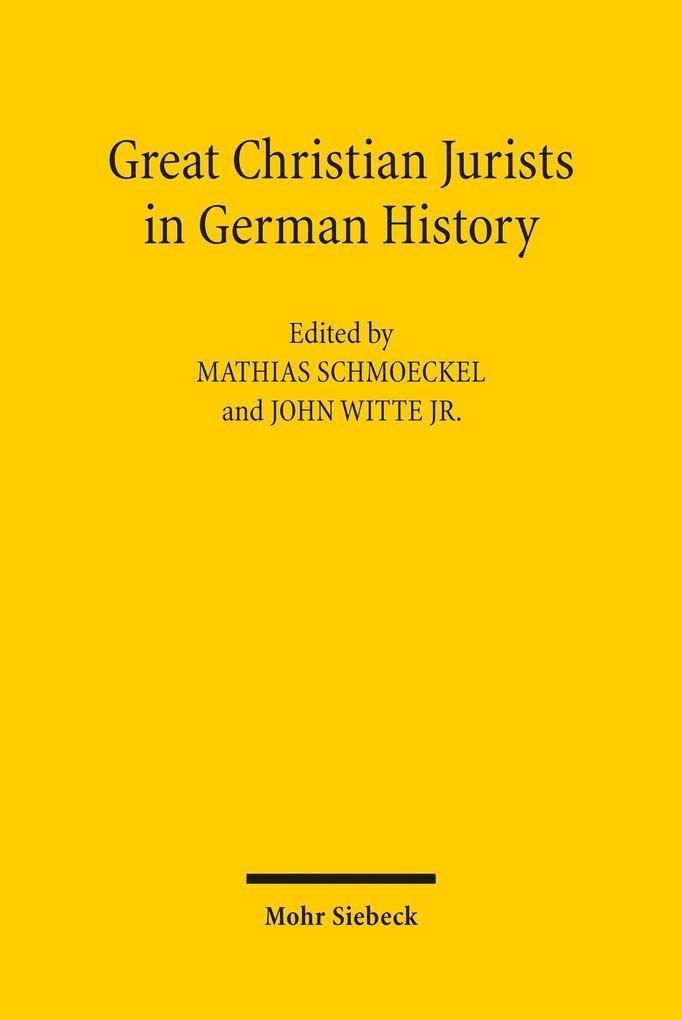 Great Christian Jurists in German History