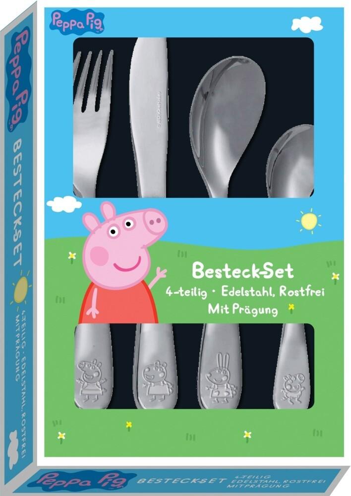 Peppa Pig Edelstahlbesteckset 4tlg.