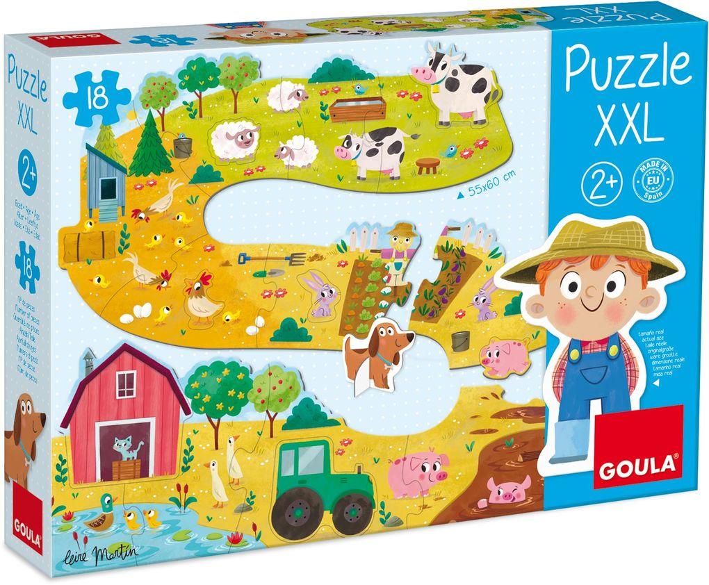 Goula - XXL-Puzzle Bauernhof