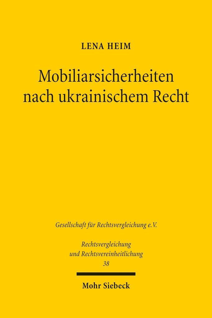 Mobiliarsicherheiten nach ukrainischem Recht