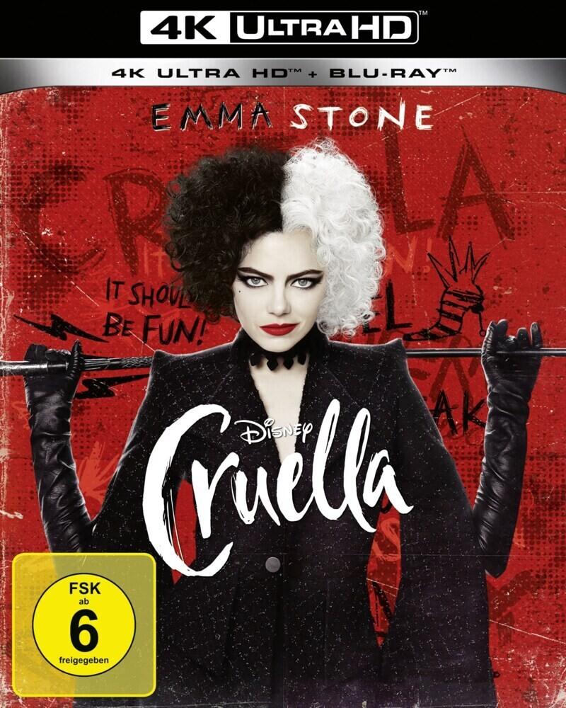 Cruella, 2 Blu-ray (4K UHD)