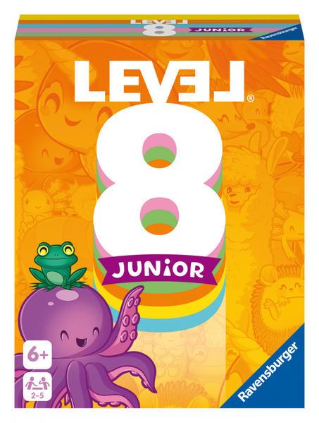 Ravensburger 20860 - Level 8 Junior, Die Junior Variante des beliebten Kartenspiels für 2-5 Spieler ab 6 Jahren / Kinderspiel / Familienspiel / Reisespiel / Perfekt als Geschenk