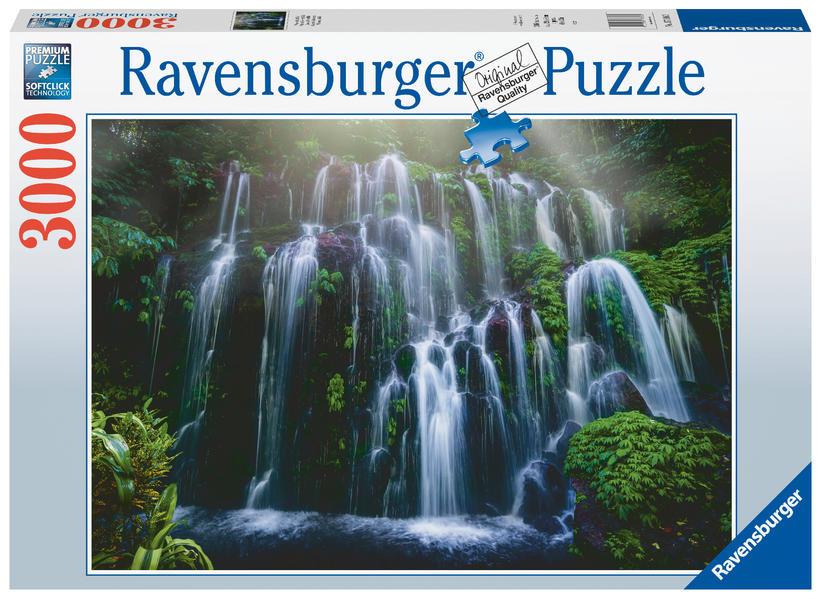 Ravensburger - Wasserfall auf Bali, 3000 Teile