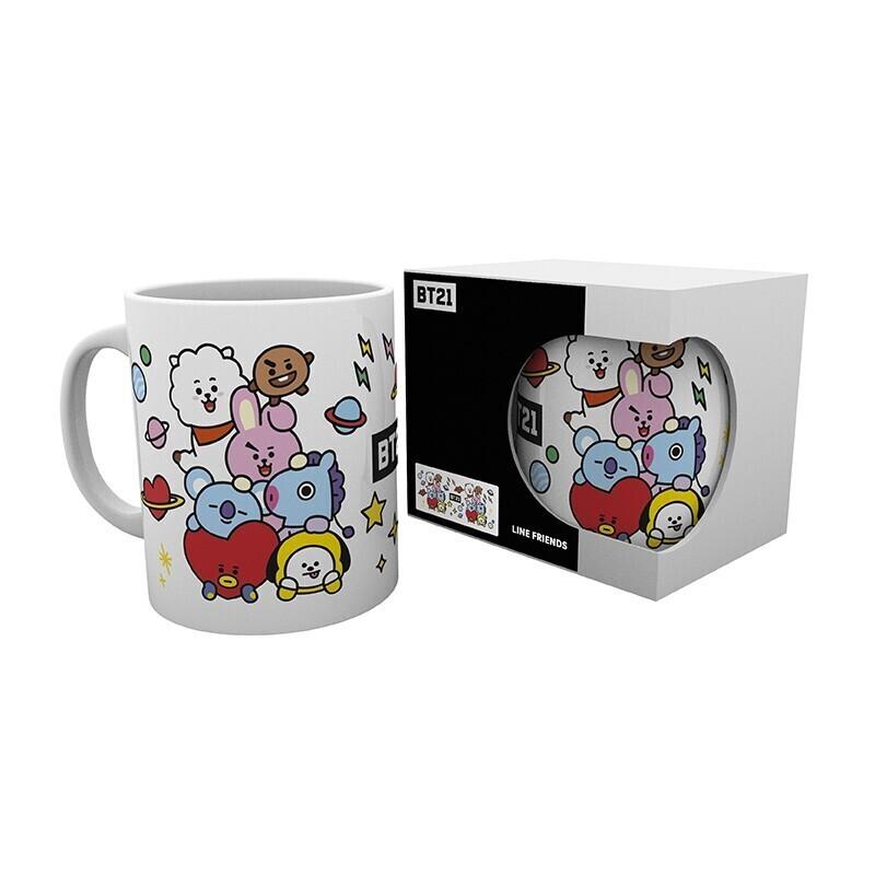 BT21 - Mug - 320 ml - Group - subli