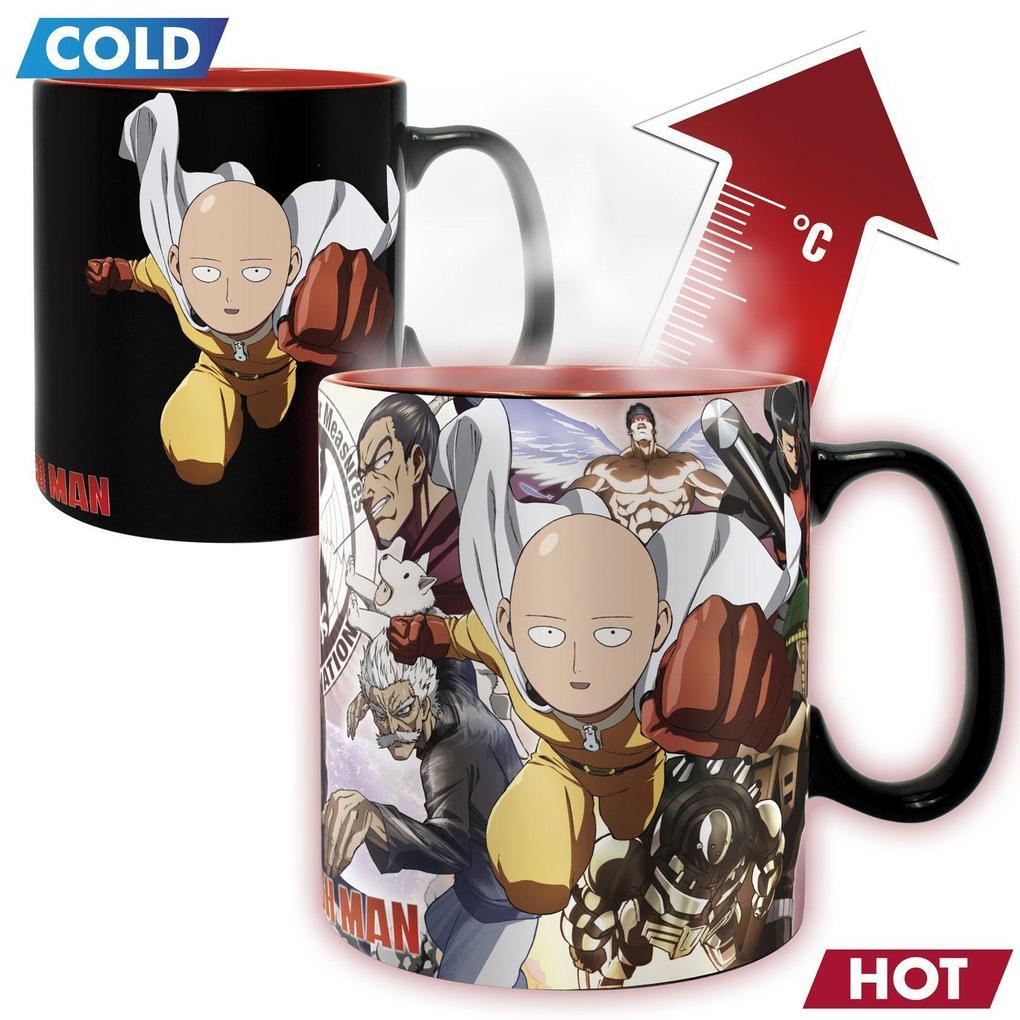 OnePunchMan Thermoeffekt Tasse