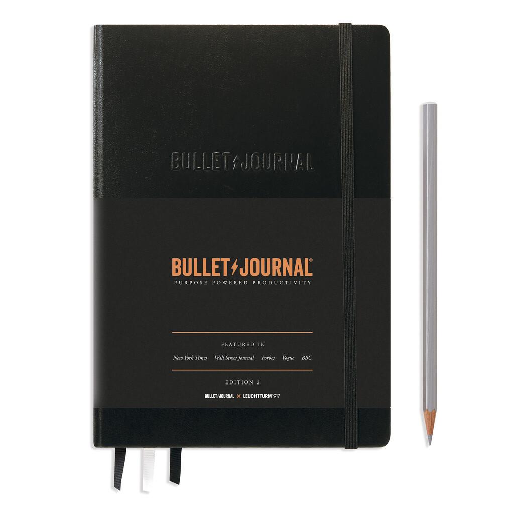 Schwarz, Bullet Journal Edition 2 Medium (A5), dotted