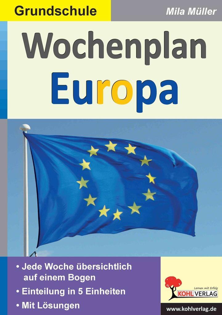 Wochenplan Europa