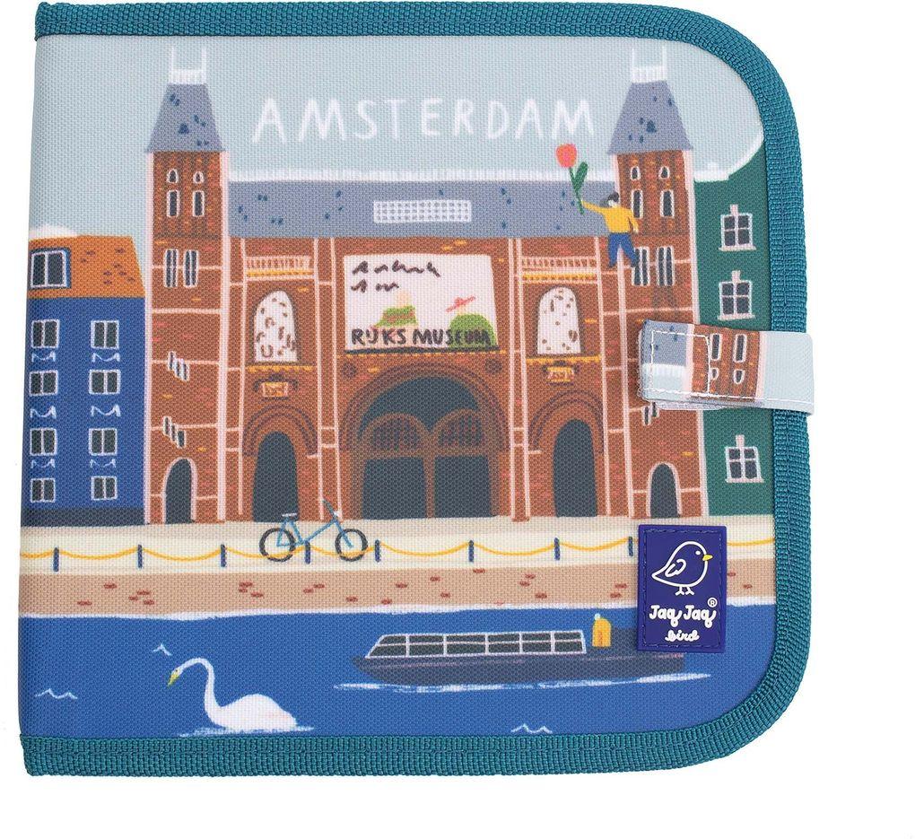 Kreidemalbuch Set mit 4 Kreiden Amsterdam