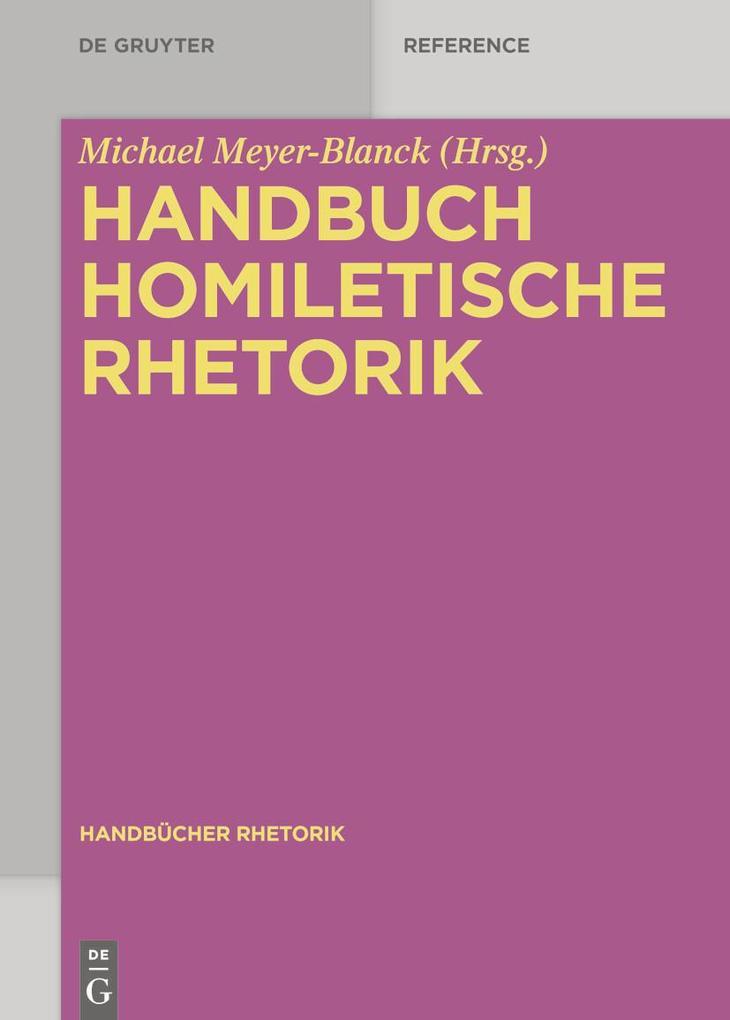 Handbuch Homiletische Rhetorik