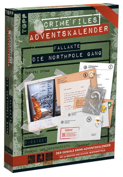 Crime Files - Fallakte Die Northpole-Gang: Der geniale Krimi-Adventskalender für alle Hobby-Ermittler