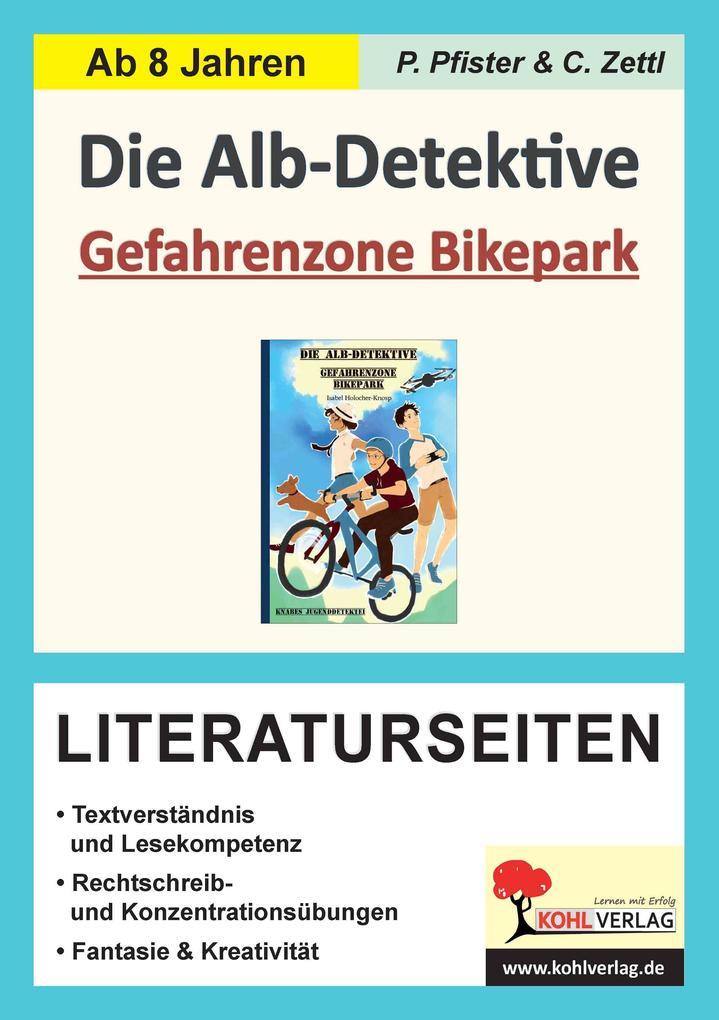 Die Alb-Detektive: Gefahrenzone Bikepark - Literaturseiten