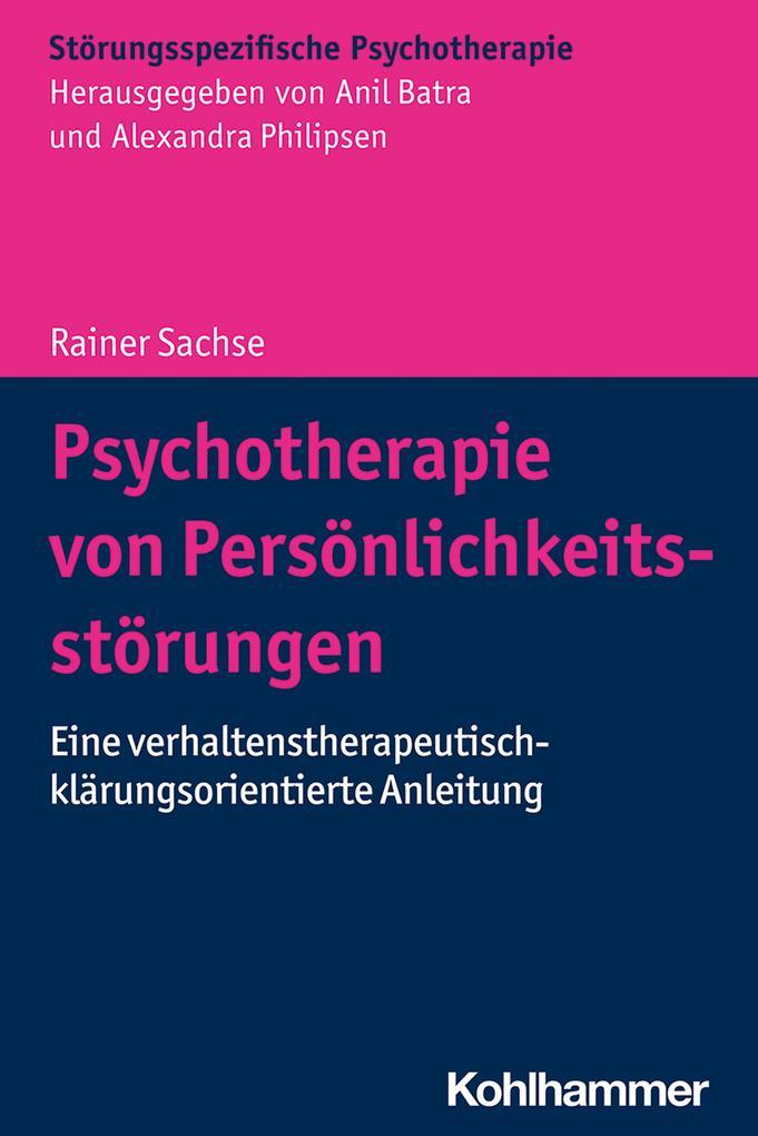 Psychotherapie von Persönlichkeitsstörungen