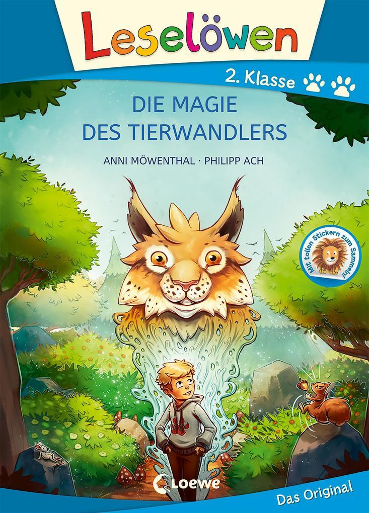 Leselöwen 2. Klasse - Die Magie des Tierwandlers (Großbuchstabenausgabe)