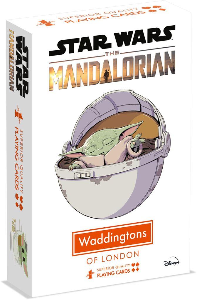 Winning Moves - Number 1 Spielkarten - Star Wars Mandalorian The Child