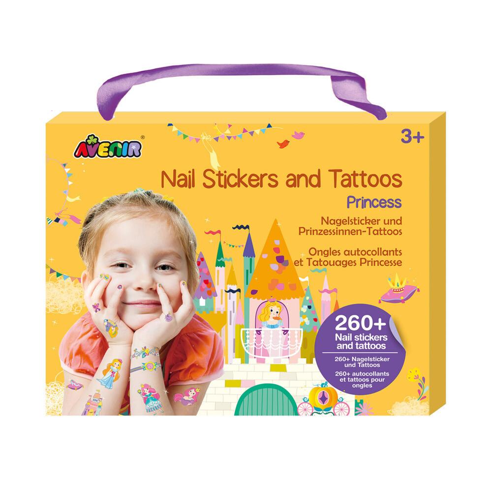 Avenir - Nagelsticker & Tattoos Prinzessin