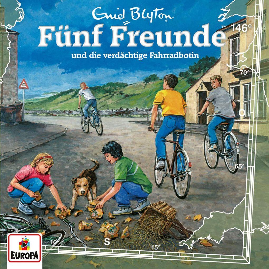 Folge 146: Fünf Freunde und die verdächtige Fahrradbotin