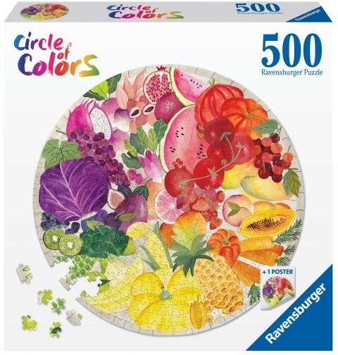 Circle of Colors - Fruits & Vegetables - Puzzle 500 Teile