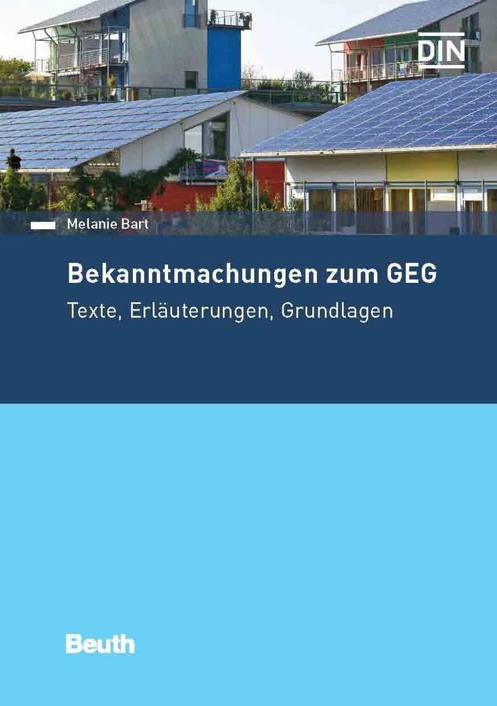 Bekanntmachungen zum GEG