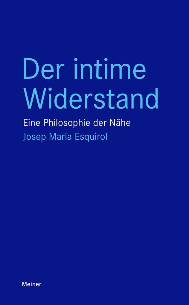 Der intime Widerstand