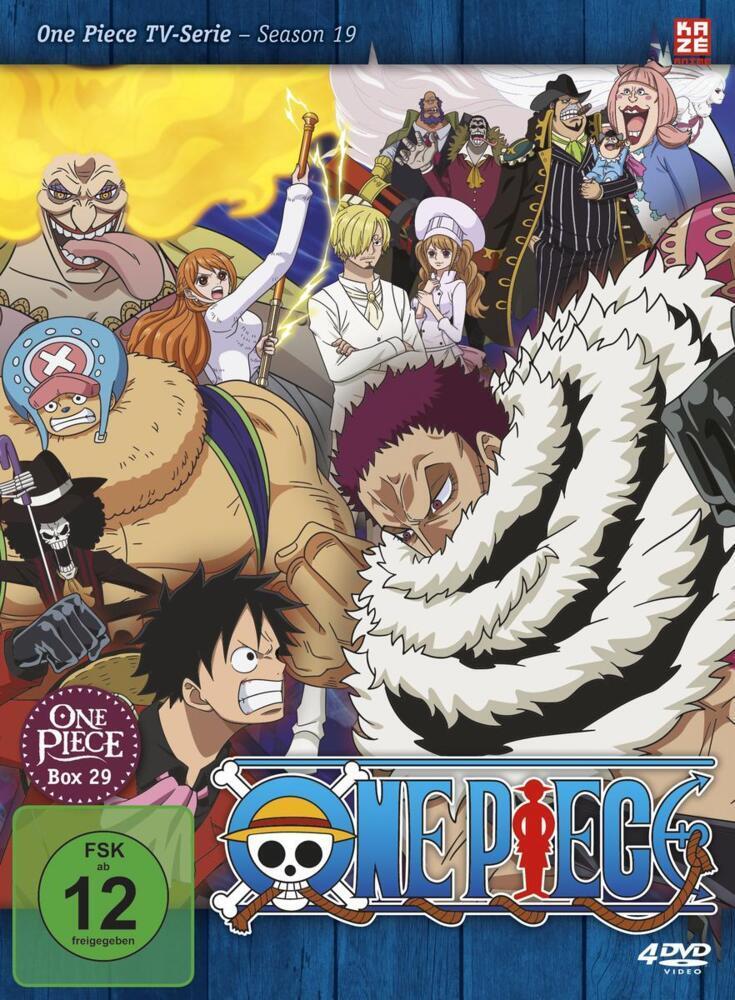 One Piece - TV-Serie. Box.29, 4 DVD