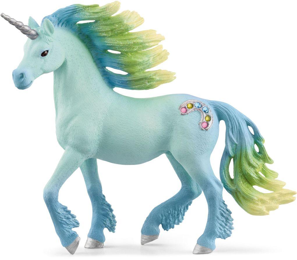 Schleich - bayala - Zuckerwatte Einhorn Hengst