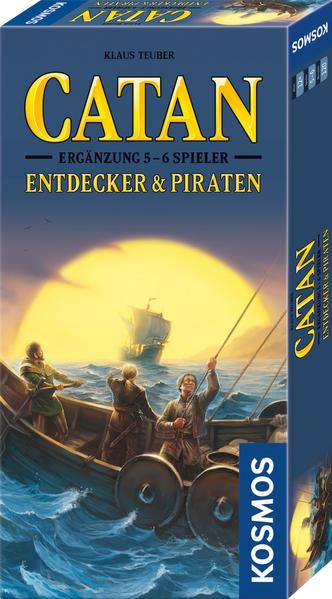 CATAN - Ergänzung 5-6 Spieler - Entdecker & Piraten