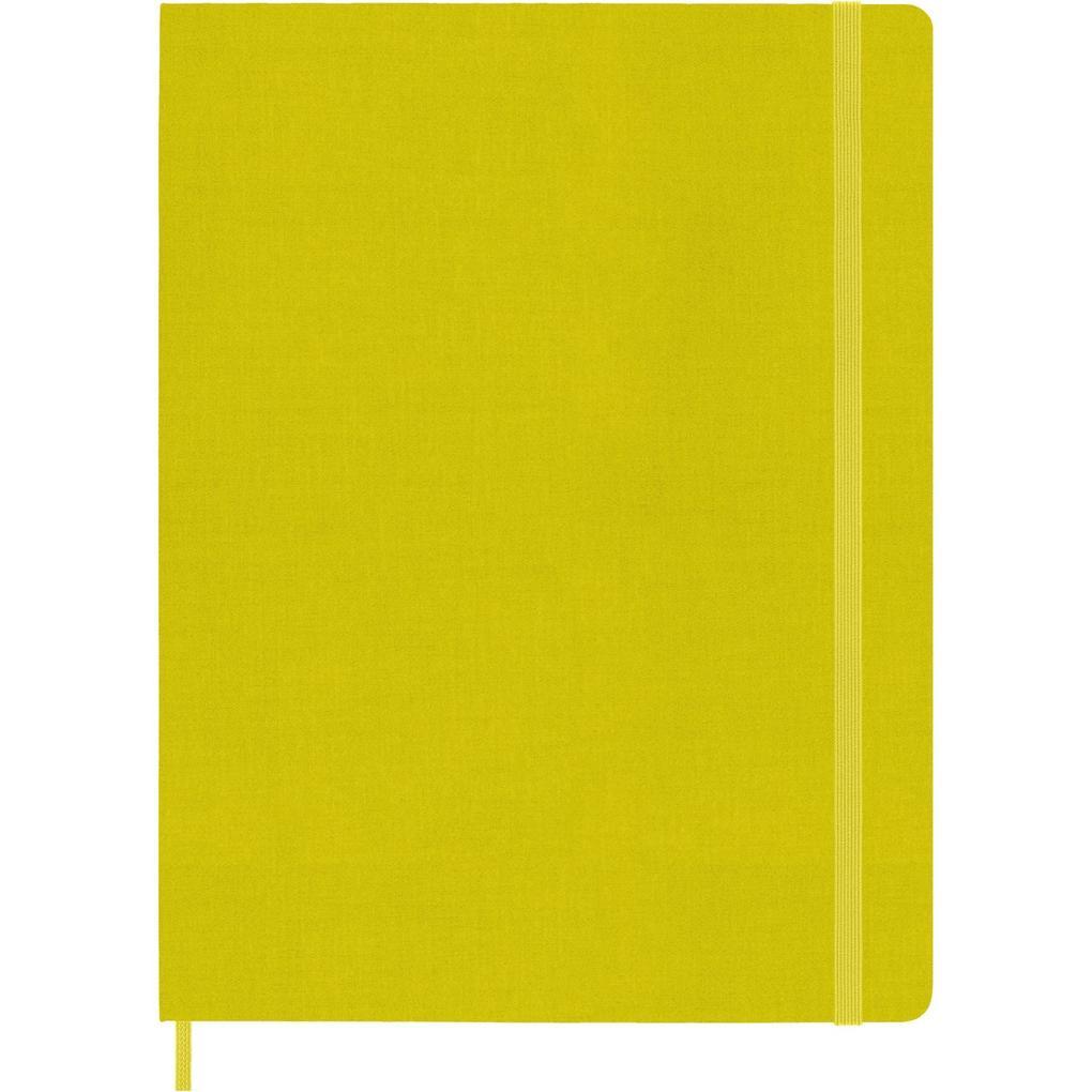 Moleskine Notizbuch - Color, XL, Liniert, Stoffeinband, Strohgelb