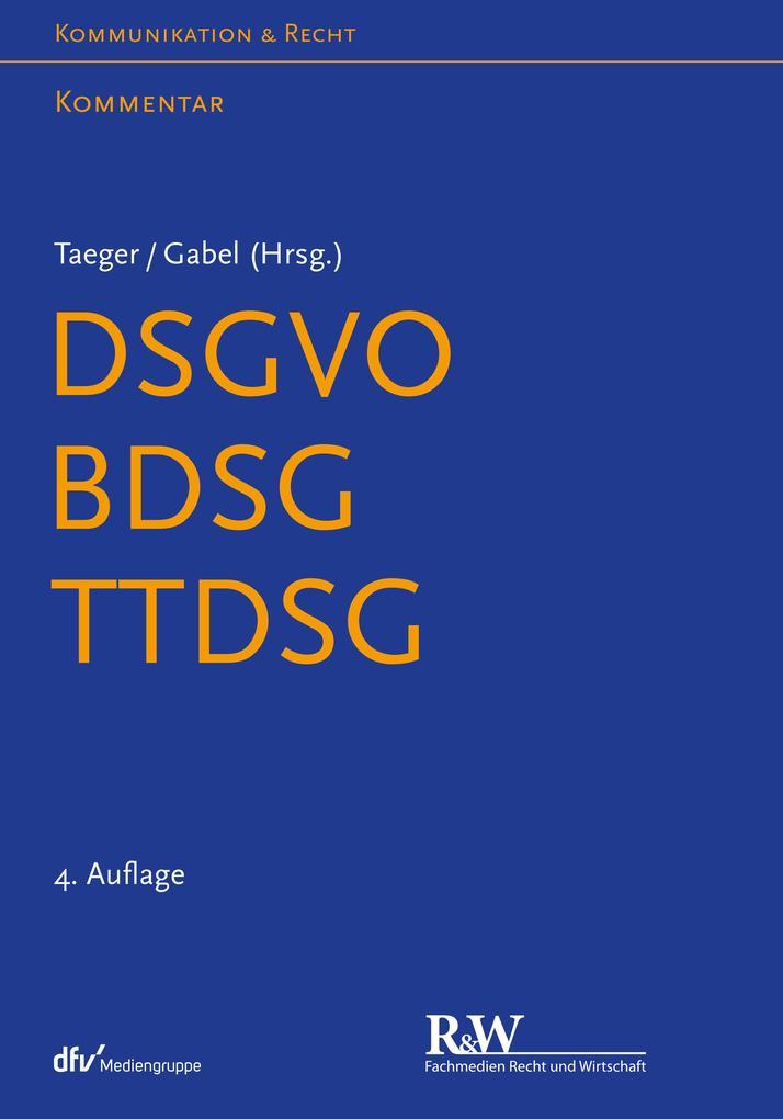 DSGVO - BDSG - TTDSG