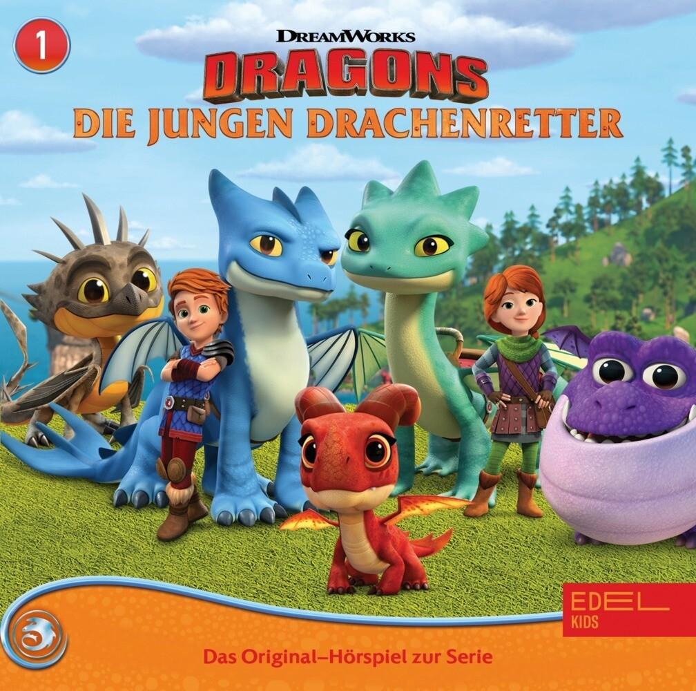 Dragons - Die jungen Drachenretter. Folge.1, 1 Audio-CD