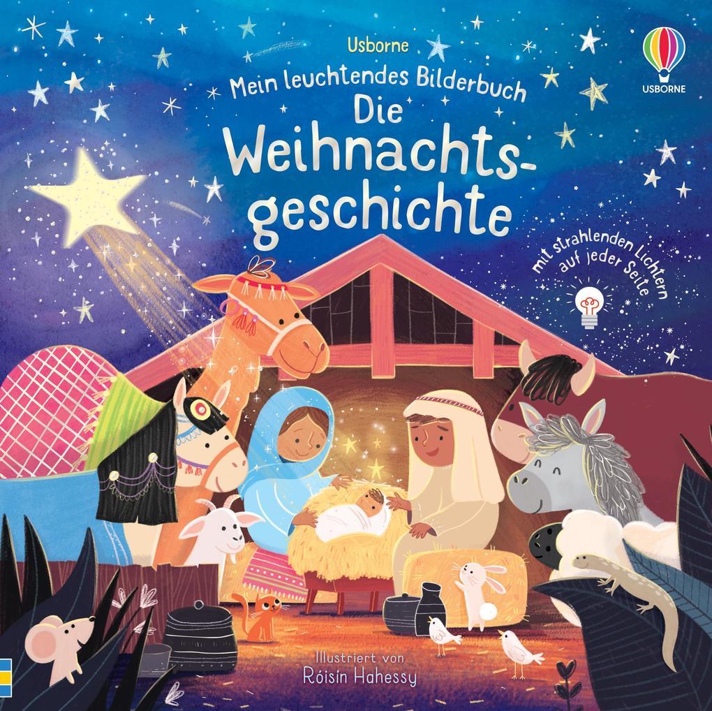 Mein leuchtendes Bilderbuch: Die Weihnachtsgeschichte