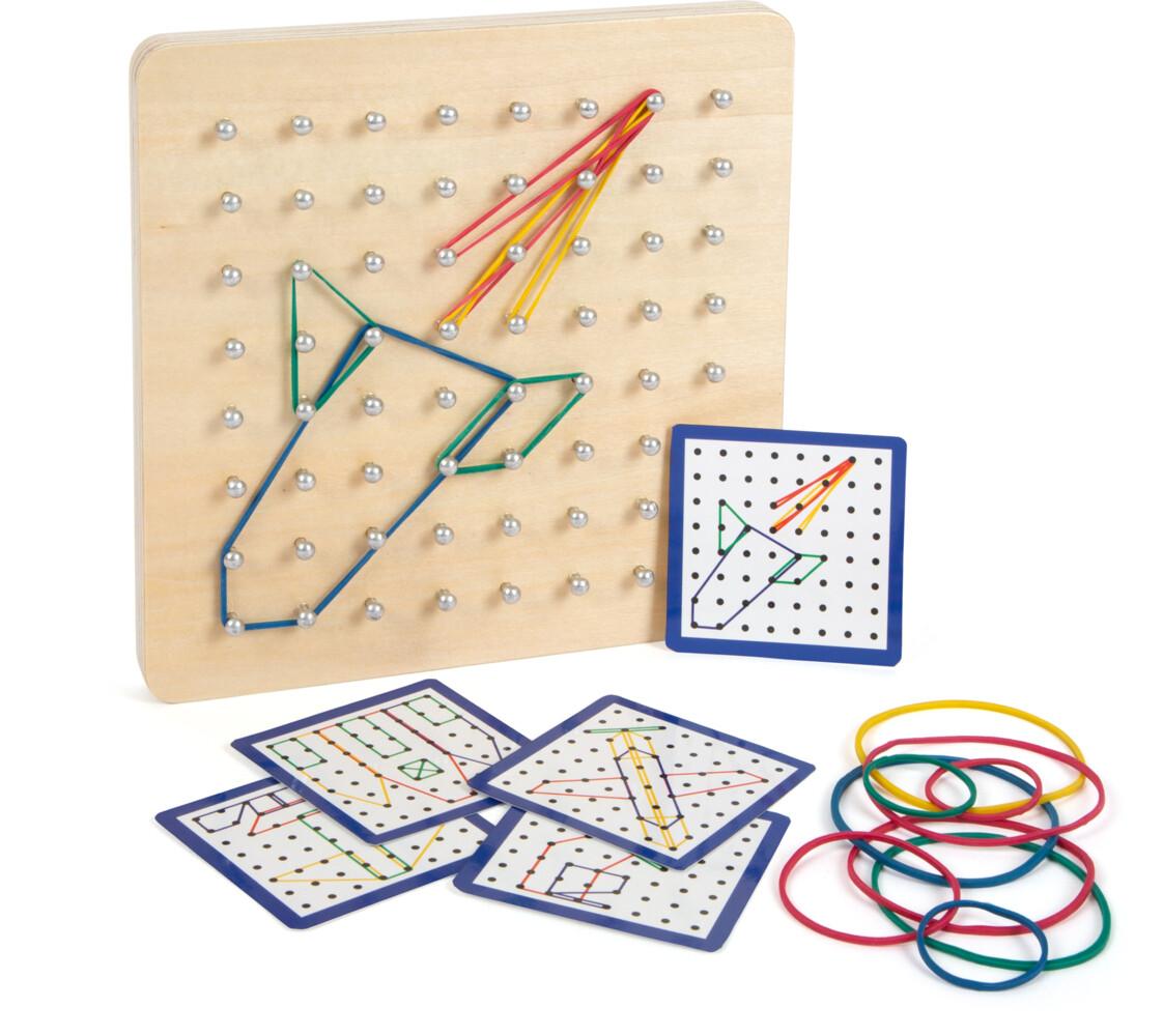 Geoboard aus Holz